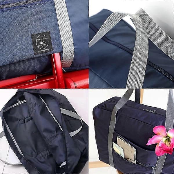 Resväska Handväska Dam Utomhus Camping Bagage Förvaring Tillbehör Väskor Guld