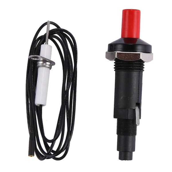 Piezo Ignition Kit With Cable 1000mm Long Push Button Kitchen compatible with Gas Ovens