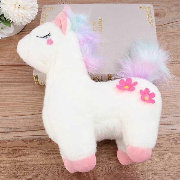 [RM] Stuffed Unicorn Doll, Throw Pillows, Toy for Home Decor, White Plush Pillow