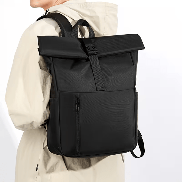 Edition: A durable laptop backpack with a dedicated laptop compartment, multiple pockets, and adjustable shoulder straps. With its spacious I