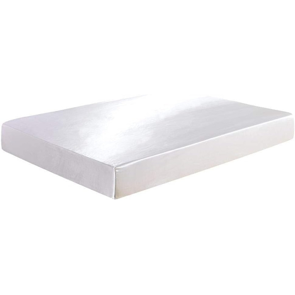 Lakan med resår 90X190Cm med 30Cm mikrofiberlock, Premium lakan, Vit