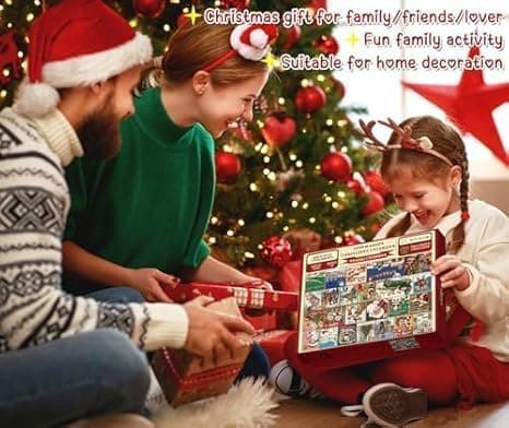 Julekalender Puslespill Blind Box 24 Dager Jul Nedtellingskalender Puslespill Blind Box Sett Gave Til Barn