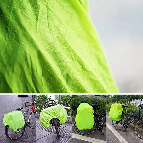 Cykelregnöverdrag, cykelväskor regnöverdrag, för cityväskor, ryggsäckar, cykelpendlarväskor regnöverdrag