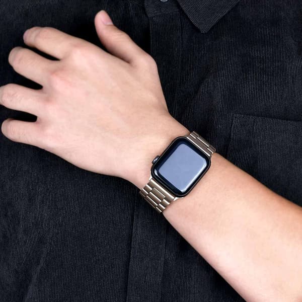 Apple Watch 38/40/41 Linkarmbånd Metal Sølv silver
