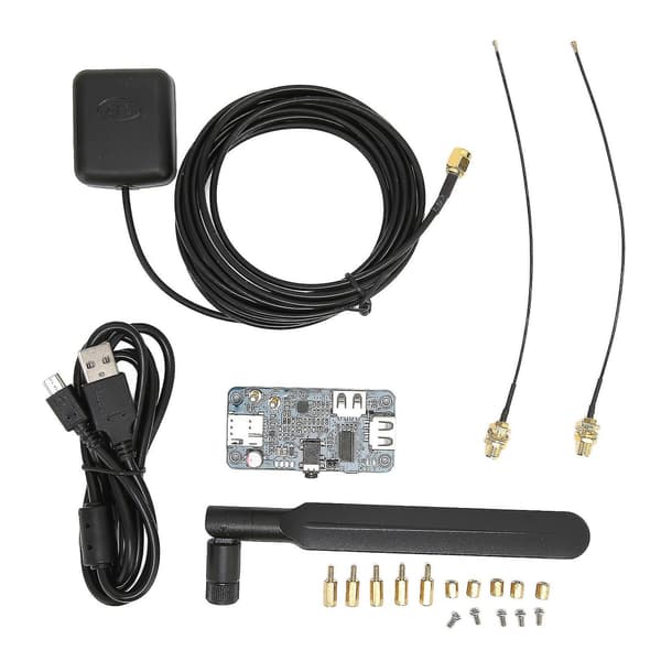 SIM7600GH 4G HAT 4G 3G 2G Stöd GNSS Positionering Global Frekvensband Datortillbehör kompatibelt med Raspberry Pi-YM