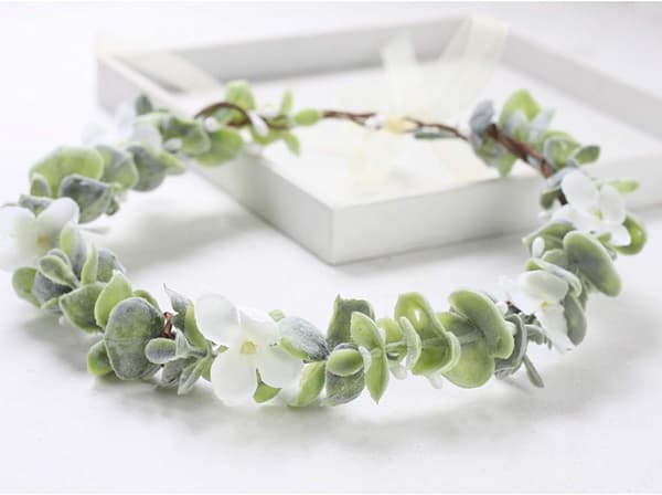 Set med 2 skogsb blomsterkransar, blomsterkransar, dörrkransar, sommarkransar, kransar