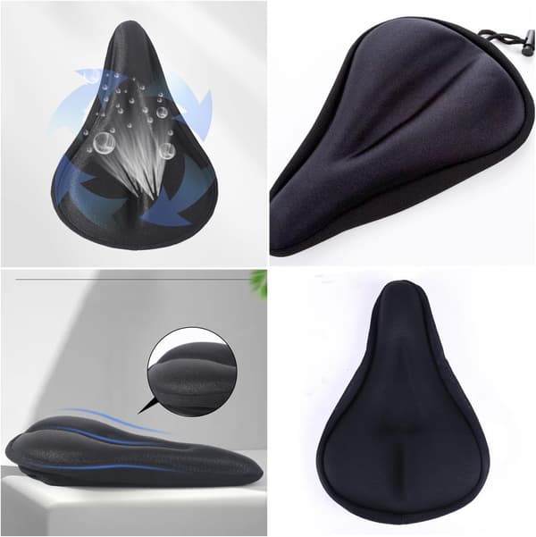 Gel Saddle Cover for Bicycle - Soft Bike Cushion
