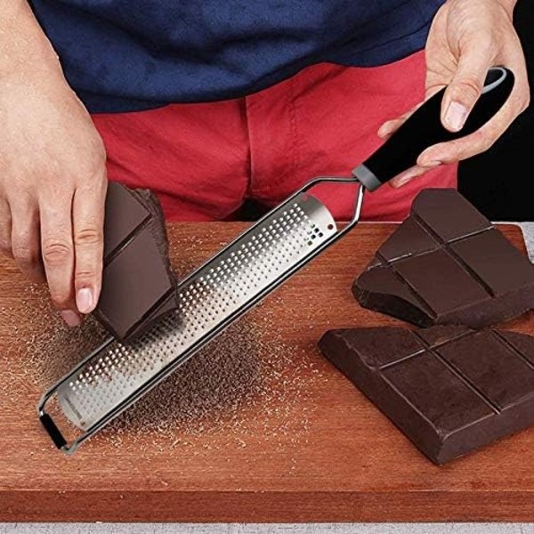 Rostfritt Stål Ost Rivjärn Citron Rivjärn Ost Rivjärn Choklad Rivjärn med Skyddande Överdrag