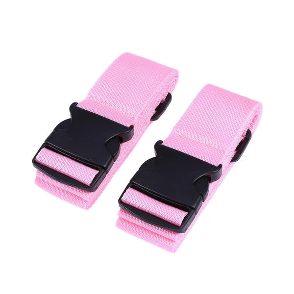 2-pack Bagagestroppar Kraftiga Remmar Universalrem för Utomhussporter Backpacking Sovsäck Kompression Bagagebuntning med Utrustning Snabbspänne