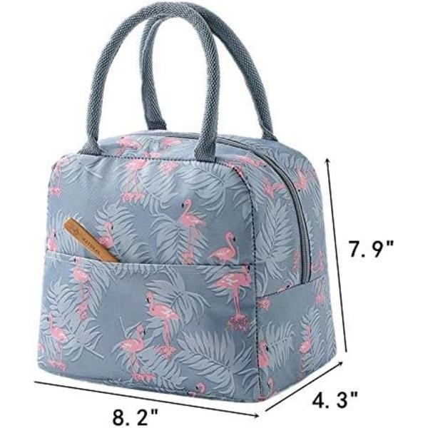 2-pack lunchväska kylväska kylbox isolerad väska lunchväska picknickväska för livsmedels transport