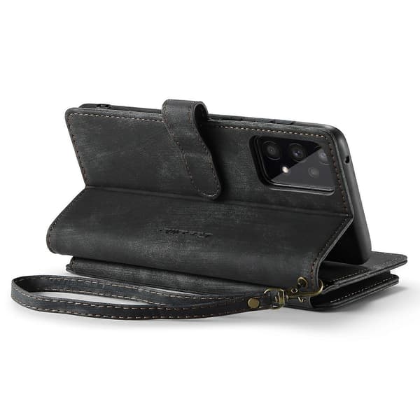 For Samsung Galaxy A53 5G CaseMe C30 Multifunctional Leather Case with Holder, Card Slots & Wallet
