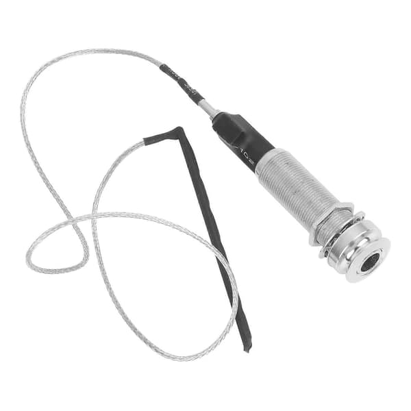 Akustisk Gitarr Pickup Under Sadel Piezo Pickup Stick med 6,35mm Endpin Output Jack
