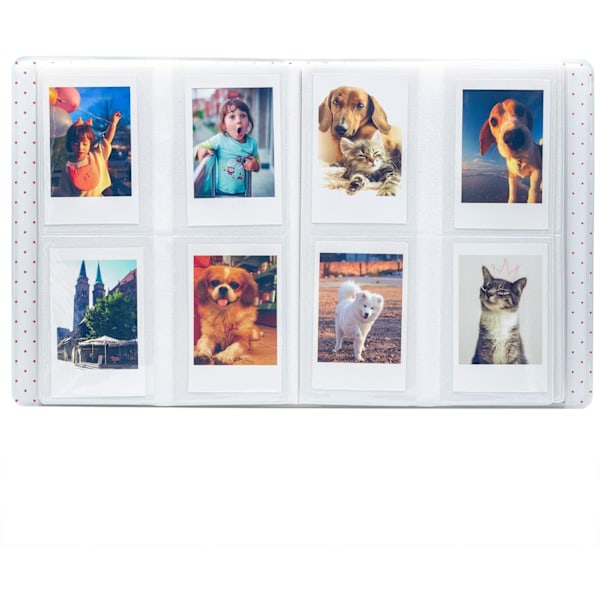 2025 Lämpligt Mini-album i fickformat för Fujifilm Instax Mini 7s 8 8+ 9 25 26 50s 70 90 Instant Camera (Blå)