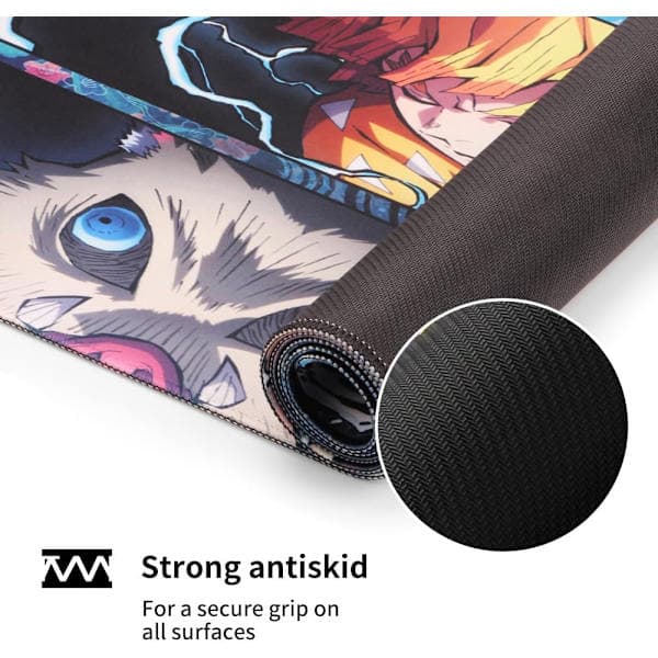 Anime Musemåtte, 900 x 400 mm Stor Gaming Musemåtte, Spillebordsmåtte, Forlænget Musemåtte, Personligt Design (UK03 Cut)