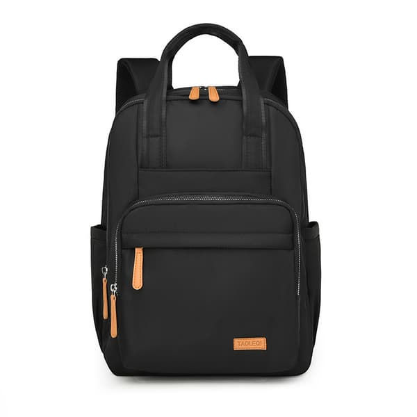 Stylish Briefcase Multifunctional Office Bag Work Bags, Cute Large Capacity Multi-Pocket Backpack Black