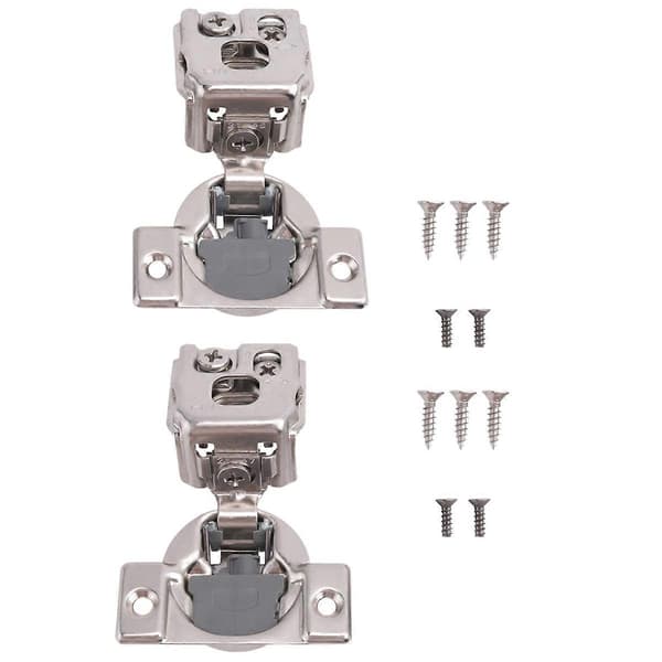 10-pack 1-1/4 tum 3D mjukstängande dolda gångjärn för ramdörr