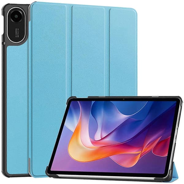 For Xiaomi Redmi Pad 2 Case Anti-Drop Leather Stand Tablet Protection Azure