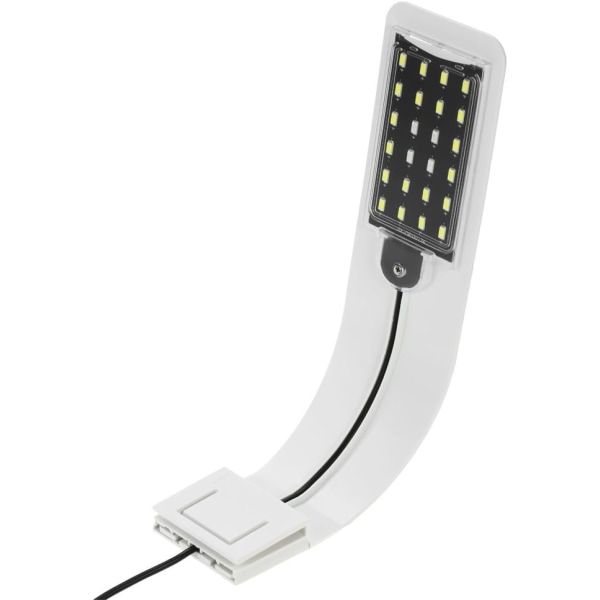 2024 Ny 10W ultratunn LED-lampa för akvarium Ultraljusstark clip-on belysningslampa 24 lysdioder för akvarium