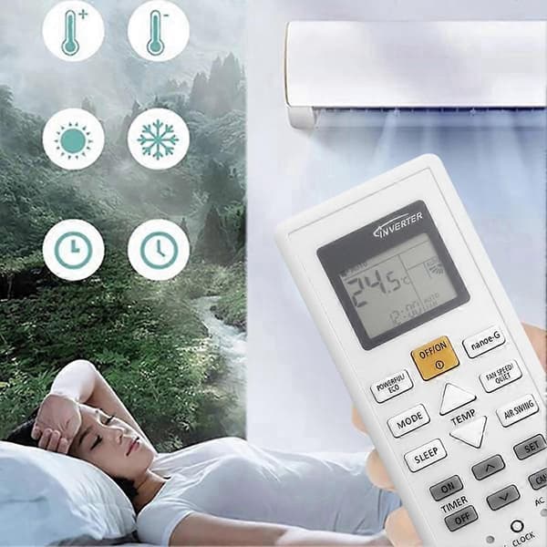 Replacement Remote Control A75C18090 for Panasonic Air Conditioner A75C18090