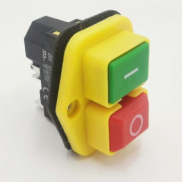 1. Kjd17b Trykknappbryter 220v-240v 16a 5-pin Verktøybryter