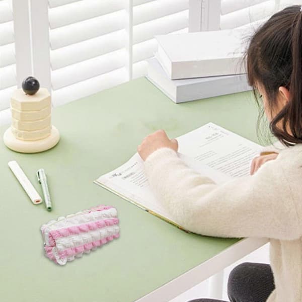 School Supplies Pencil Case, Student Pencil Bag Stationery Bag Bubble