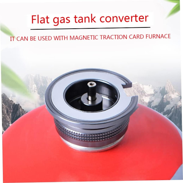 2025 Ny Gasadapter Konverterare, Campingkök Anslut Gasflaskadapter, Utomhus Backpacking, Backpacking,