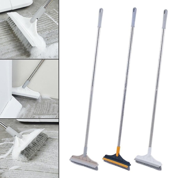 2 i 1 Kök Golv Skrubbborste 120 För Badrum - Gul Grön