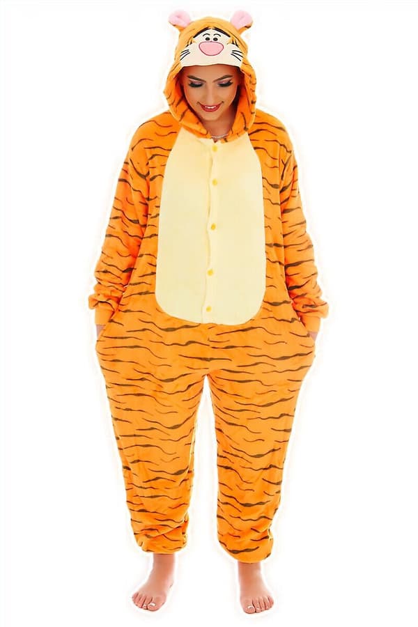 Peter Plys-karakterer Unisex Onesie Udklædningsdragt Hættetrøjer Pyjamas en Æsel Æsel Æsel