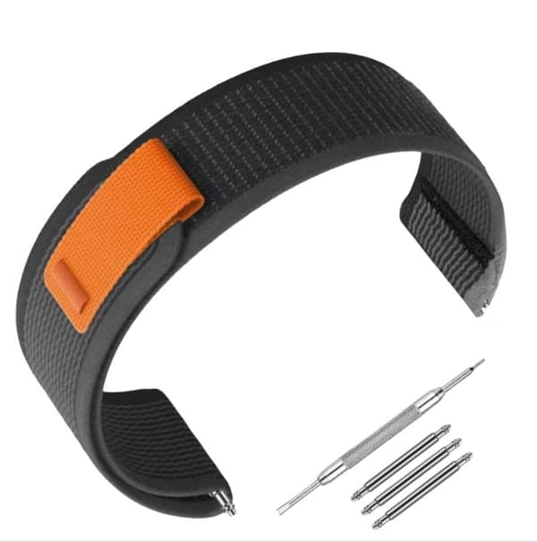 Garmin-kompatibelt nylonarmbånd 22mm - Forerunner 245/255/265M