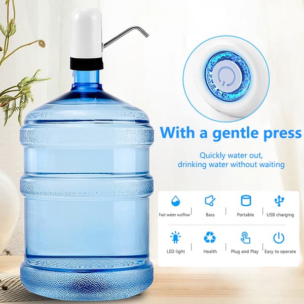 Elektrisk hushållsvattenpump dämpar vatten Vattendispenser Kök Kontorstillbehö
