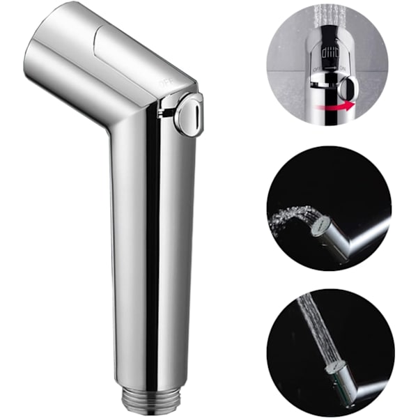 Bidet handdusch, justerbar tryckspruta, toalett handdusch, bidet toalettspruta