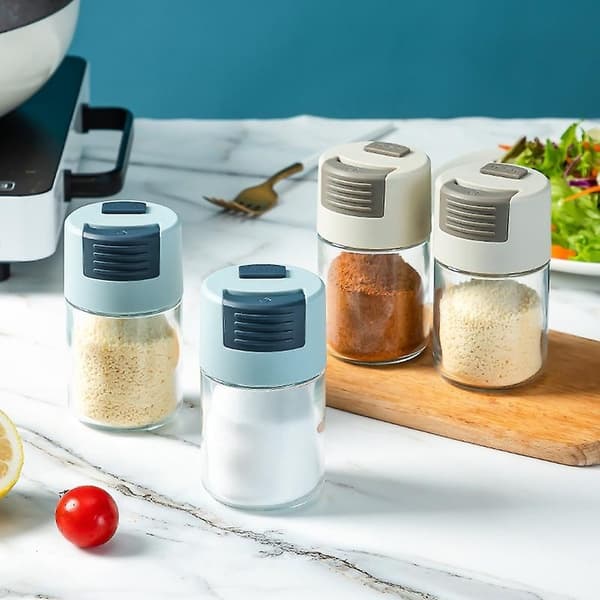 100ml Kryddburk Trycktyp Läcksäker Pp Bra Lufttäthet Mini Kryddbehållare Kökstillbehör