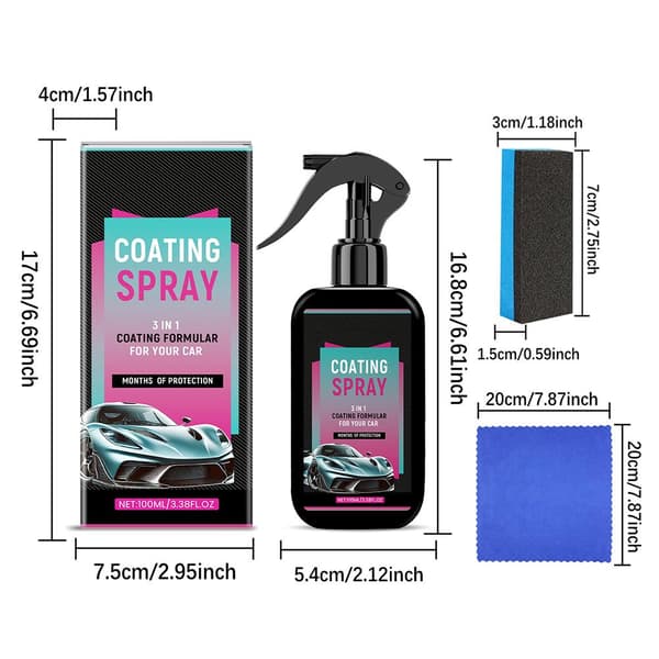 Limlex Coating Spray, Limlex Bilbeläggningsspray, Limlex Platinum Bilvårdsset 一