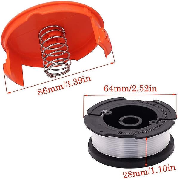 Black+decker A6481 Spole + 6 Pack Line Kompatibel Med Reflex Strimmer