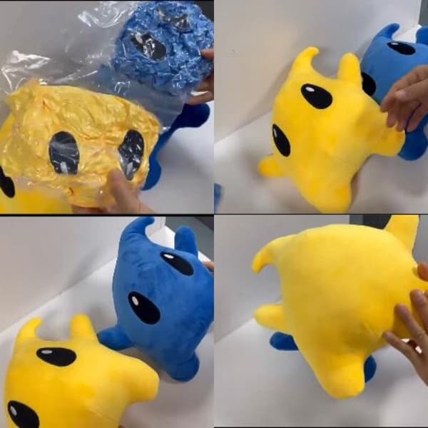 Mario Rabbit Little Star Luma Star Plush Crazy Glittering Stone Gift Plush Toy Soft 25CM Yellow