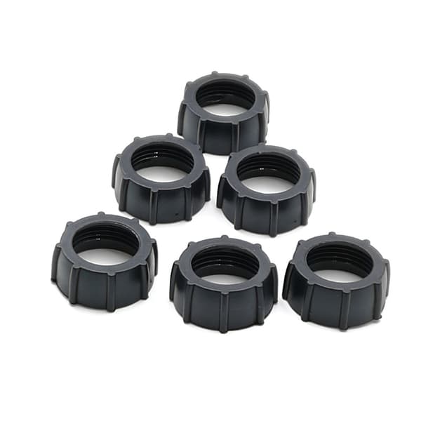 4 stk. reservedeler for mobilholder til bil, strammemutter for erstatning av bilfeste, 17 mm kuleleddadapter, feste