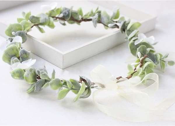 Set med 2 skogsb blomsterkransar, blomsterkransar, dörrkransar, sommarkransar, kransar