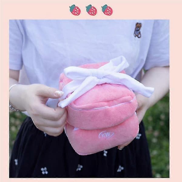 Plush Ring Box with Love Design - Stuffed, Couple Ring, Surprise Box, Proposal, Memorial Gift, Wedding Gift