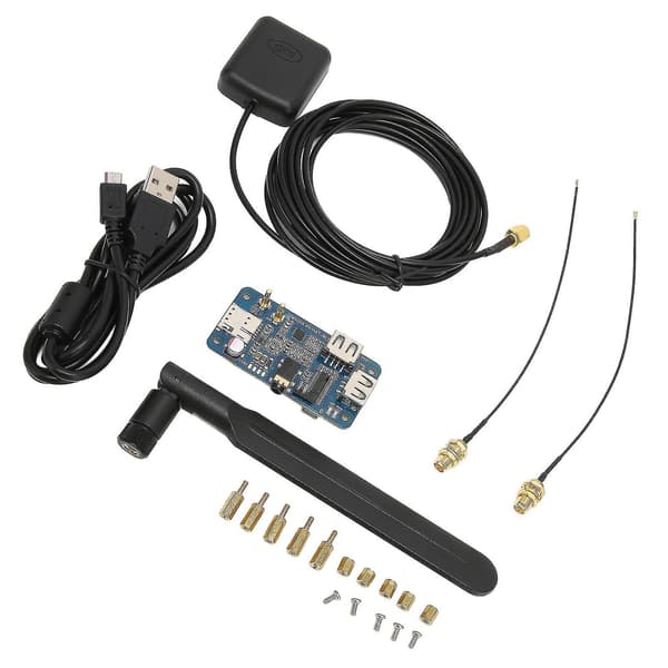 SIM7600GH 4G HAT 4G 3G 2G Stöd GNSS Positionering Global Frekvensband Datortillbehör kompatibelt med Raspberry Pi-YM