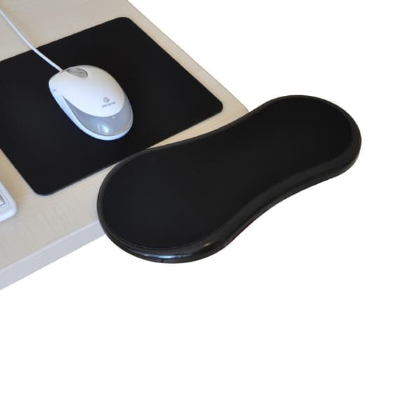 Ergonomisk armlæn til skrivebordsarmlæn, håndledsstøtte til tastatur, musemåtte, pude med hukommelsesskum til håndleddet til computer, bærbar computer, arbejde, spil (