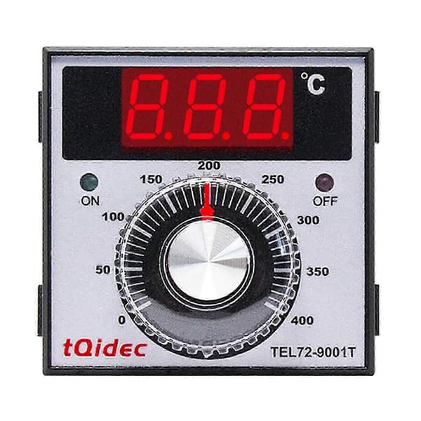 Digital Display PID Temperaturregulator Termostat Regulator AC 220v - 380v K Sensor Termoelement För Bakugn