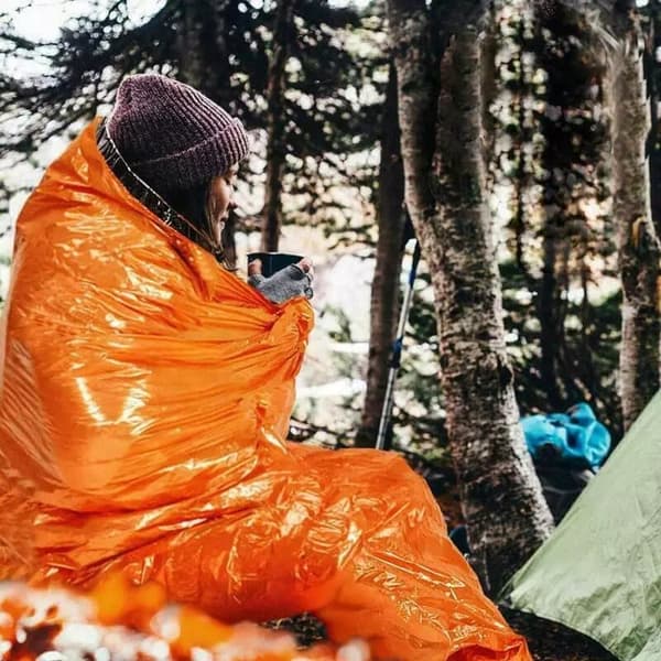 1/2/4/6-pak Nødsovepose/Bivvy – Overlevelsessovepose 4 Pack