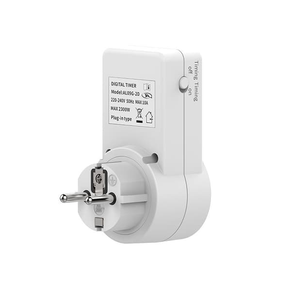 1-5x Trådløs Smart Fjernkontrollkontakt Uttak Strømuttak EU-plugg 1PC 1PC Remote power socket