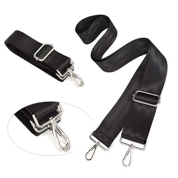 Väskaccessoarer för män och kvinnor, justerbar bred axelrem