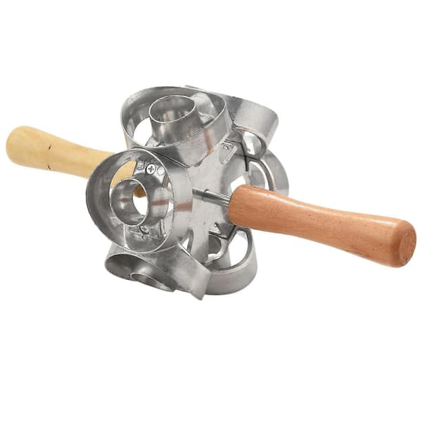 Rotary Donut Skärmaskin Formningsmaskin Form Metall Kakform