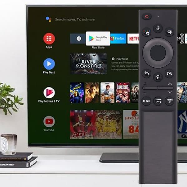 Samsung Smart TV Remote Control with Voice Control BN59-01357D Compatible Black black