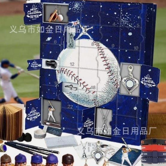 Baseball Adventskalender Blind Box Karakterpynt-FQ-