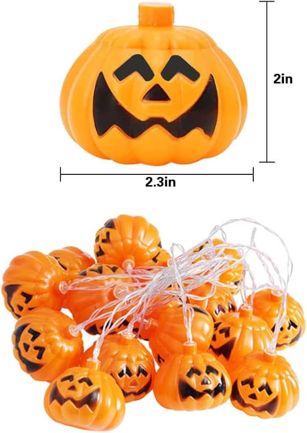 3 m 20 LED-lys for Halloween-dekorasjonsfest