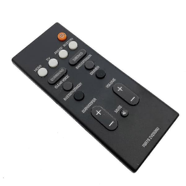 Yamaha Yas-107 Home Theater Front Surround Sound Speaker Remote Control
