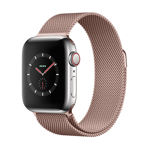 Milanese Loop til 38/40/41/42mm Apple Watch - Retroguld Guld Guld 1pcs